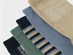 Name It weathered teak strømper (5-pak)